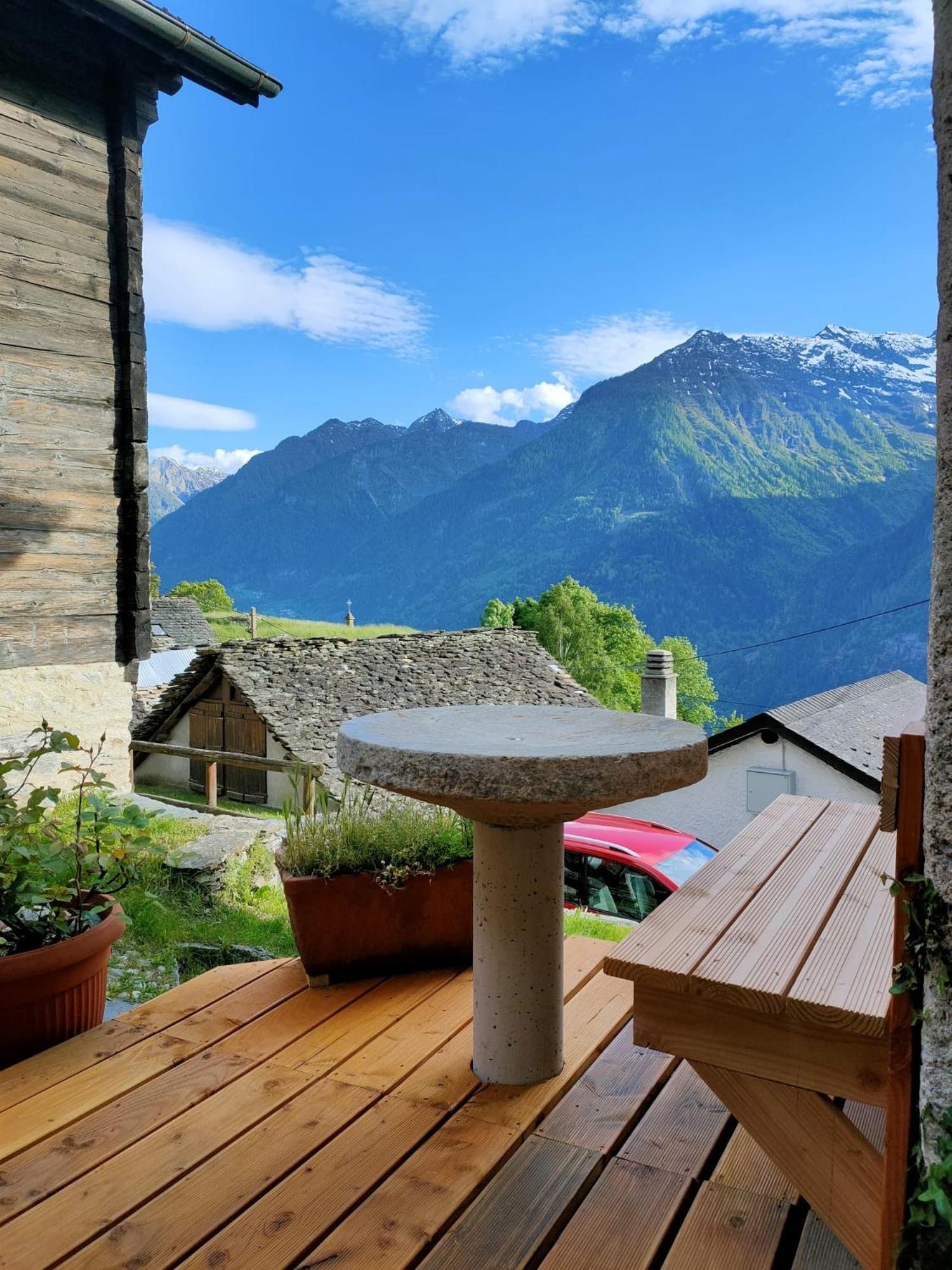 Appartamento Accogliente Di Montagna A Cavagnago Faido Extérieur photo